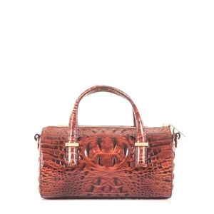 Brahmin Claire Pecan Melbourne Brown Bag Crossbody